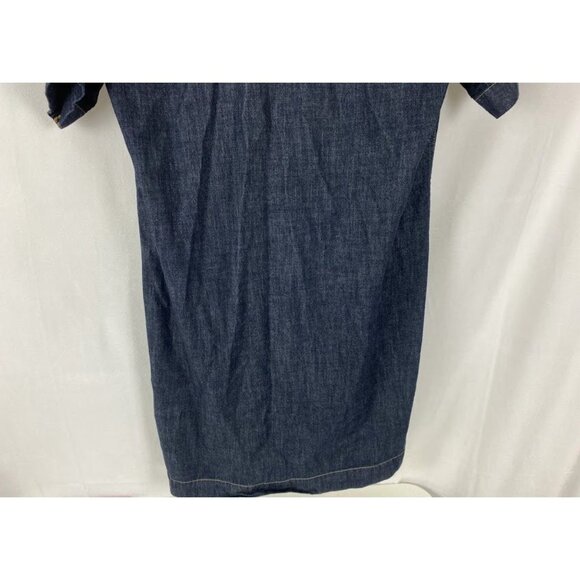 Lauren Ralph Lauren Denim Short Sleeve Shift Dress Women's Small - Picture 12 of 14